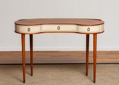 1950s Mahogany Vanity or Dressing Table by Halvdan Pettersson for Tibro, Sweden