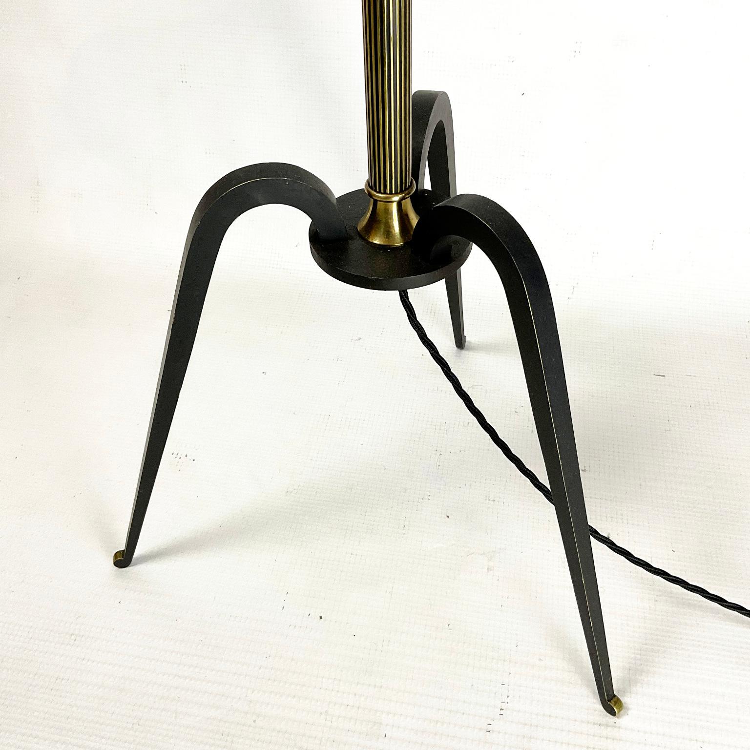 1950s Maison Arlus Floor Lamp in a Hollywood Regency Style For Sale 1