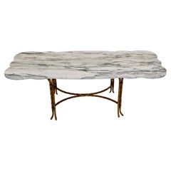 1950
s Maison Bagués Gilt Bronze Coffee Table