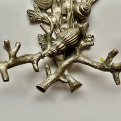 Maison Jansen Wandleuchter mit Meeresmotiven aus den 1950er Jahren