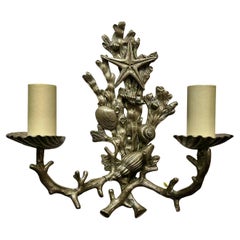 1950’s Maison Jansen Sea-themed Wall Sconce