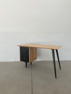 1950s, Maple Planner Group Desk by Paul McCobb