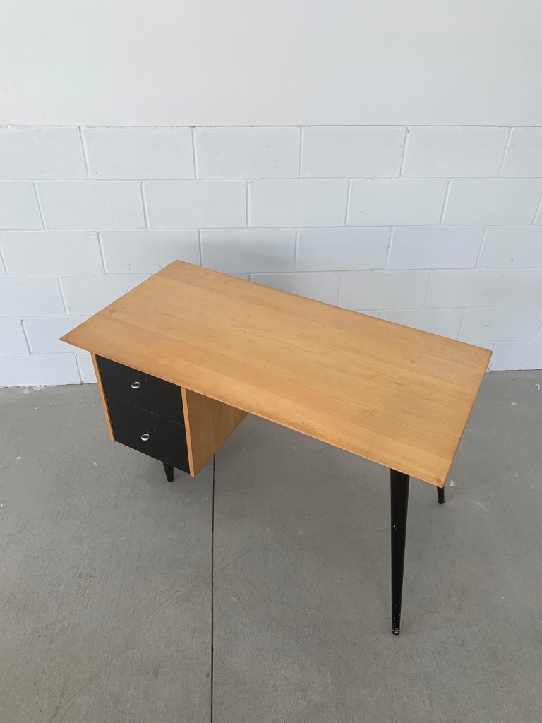 1950s, Maple Planner Group Desk by Paul McCobb For Sale at 1stDibs
