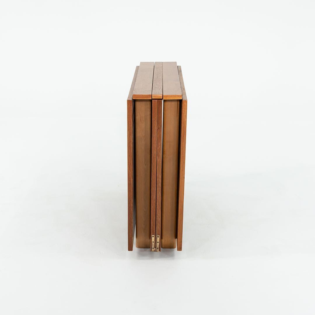 Table de salle à manger à abattant Maria des années 1950 en teck par Bruno Mathsson en Suède en vente 3