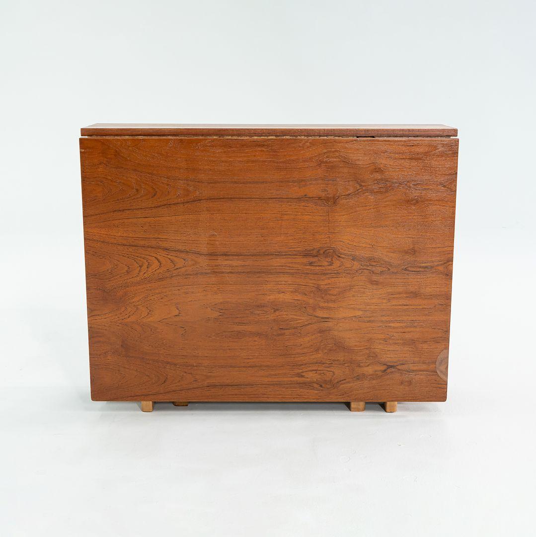 Table de salle à manger à abattant Maria des années 1950 en teck par Bruno Mathsson en Suède Bon état - En vente à Philadelphia, PA