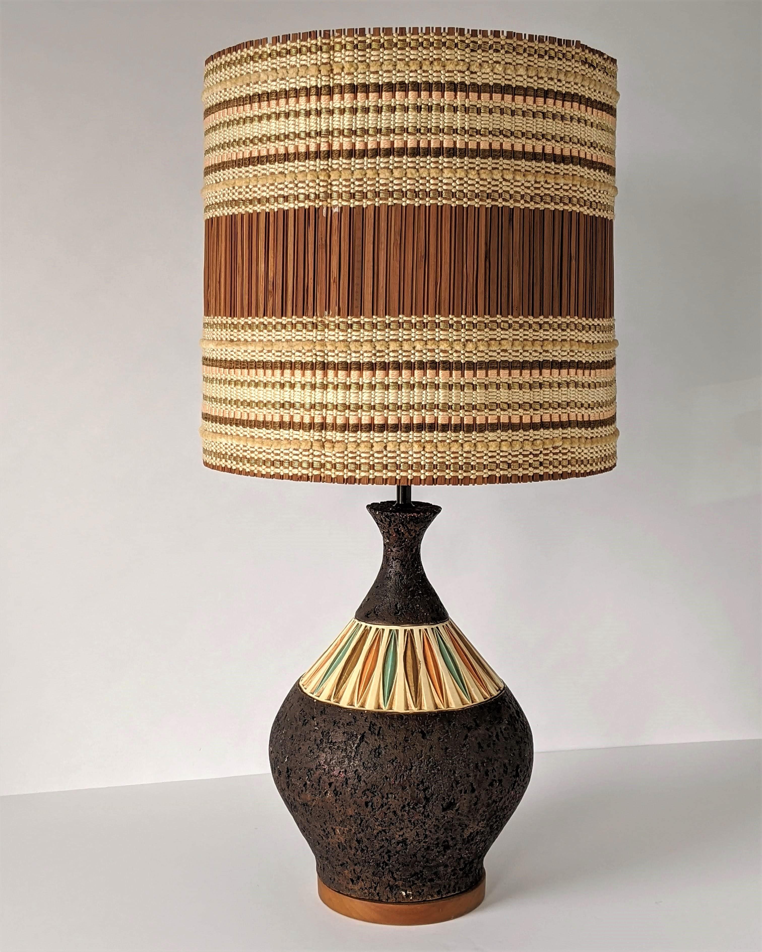 1950s Maria Kipp Table Lamp Shade, USA For Sale 2