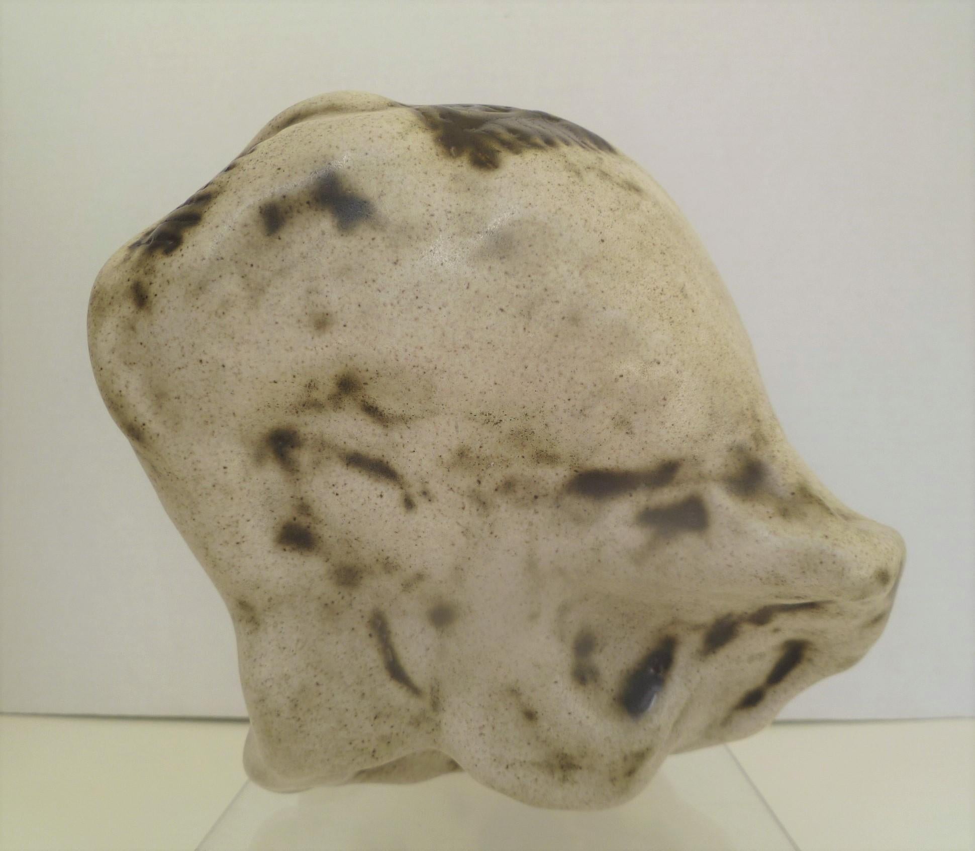 1950s Marianna von Allesch Midcentury Ceramic Pottery Head Sculpture 6