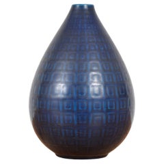 Vase aus der Marselis-Serie 2631 von Nils Thorsson für Aluminia Royal Copenhagen, 1950er Jahre
