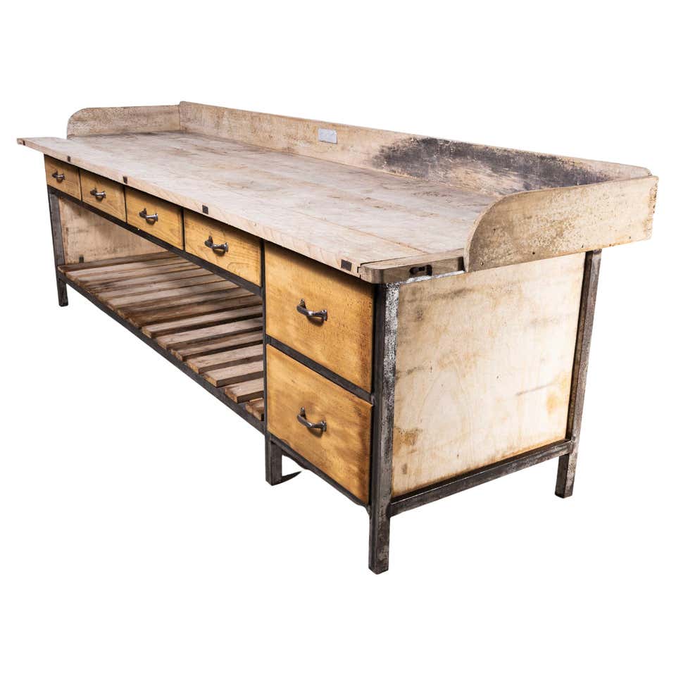 Vintage English Bakers Table at 1stDibs | bakers table vintage, vintage ...