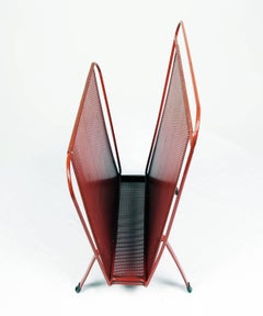 1950s Mathieu Mategot / and or Floris Fiedeldij Magazine Rack