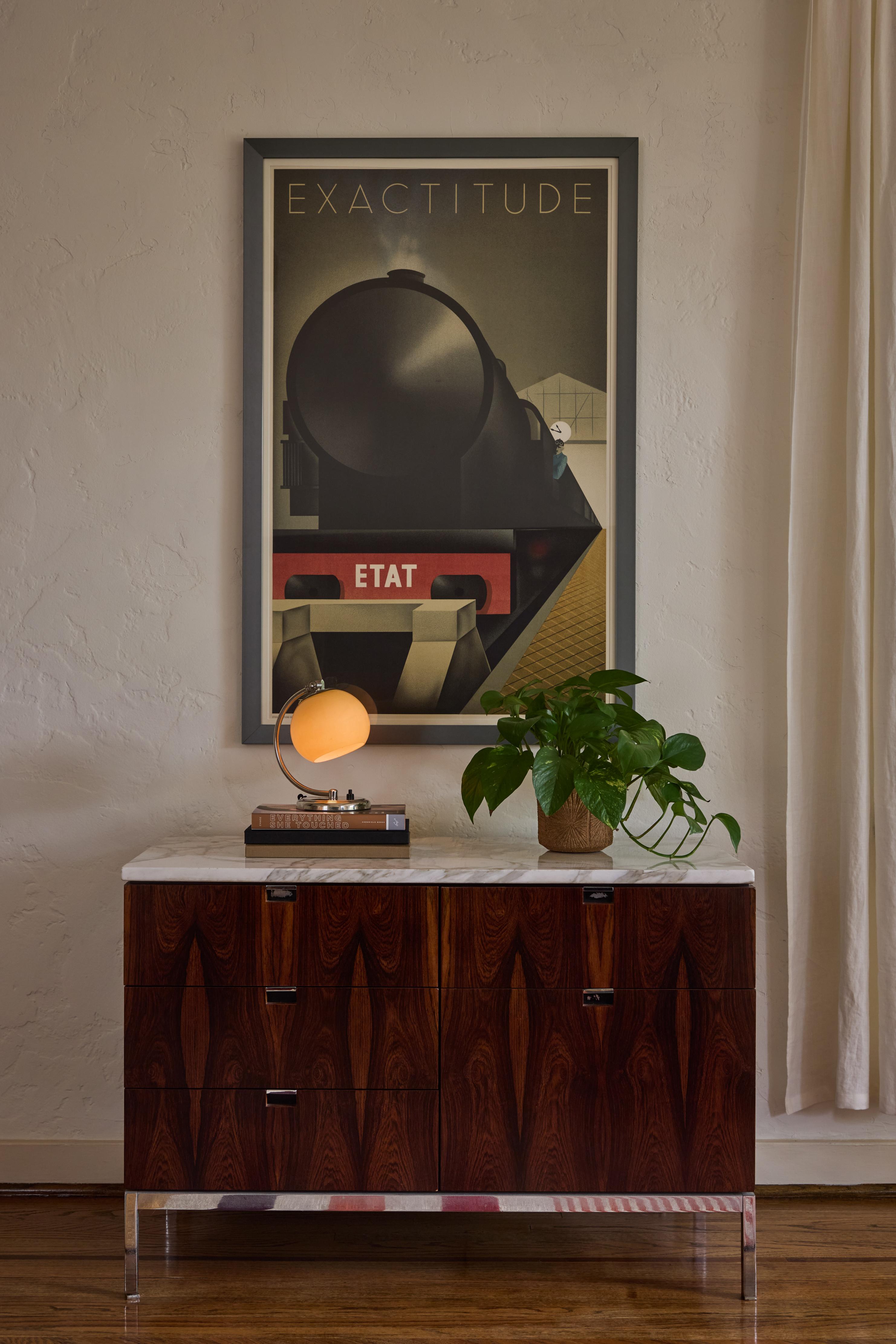 1950s Mauri Almari chrome and opaline glass table lamp for Idman. 

A rare and elegant lamp executed in chromed metal and blown opaline glass. A contemporary of Paavo Tynell, Almari's ultra refined work has made him an increasingly valued Finnish