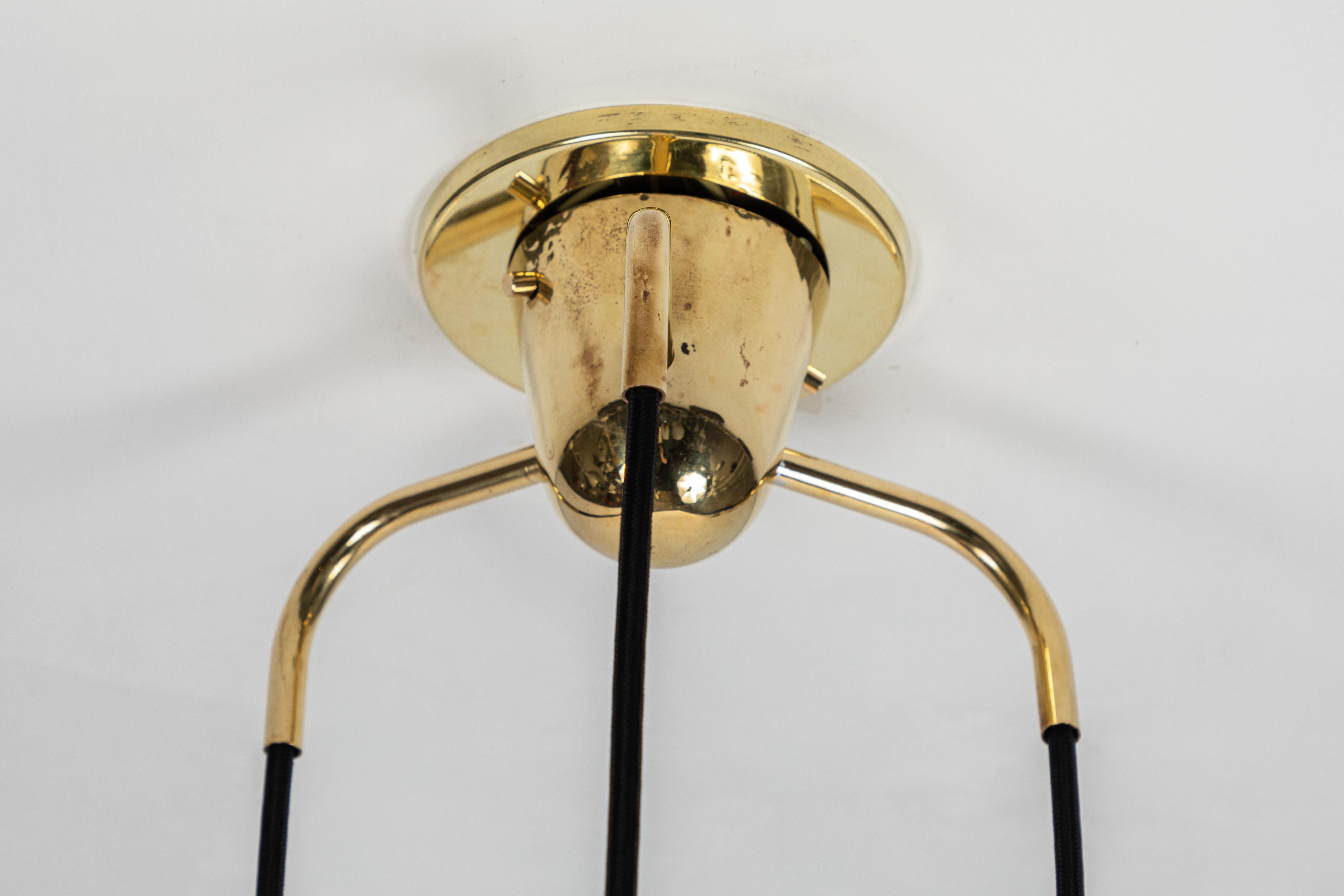 1950s Mauri Almari 'K2-48' Brass Chandelier for Idman 11