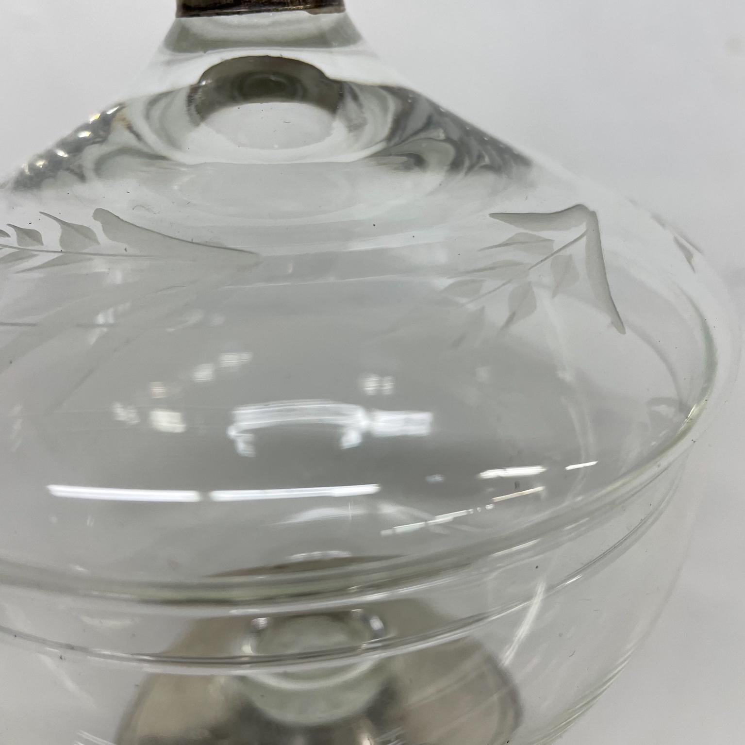 sterling silver candy dish