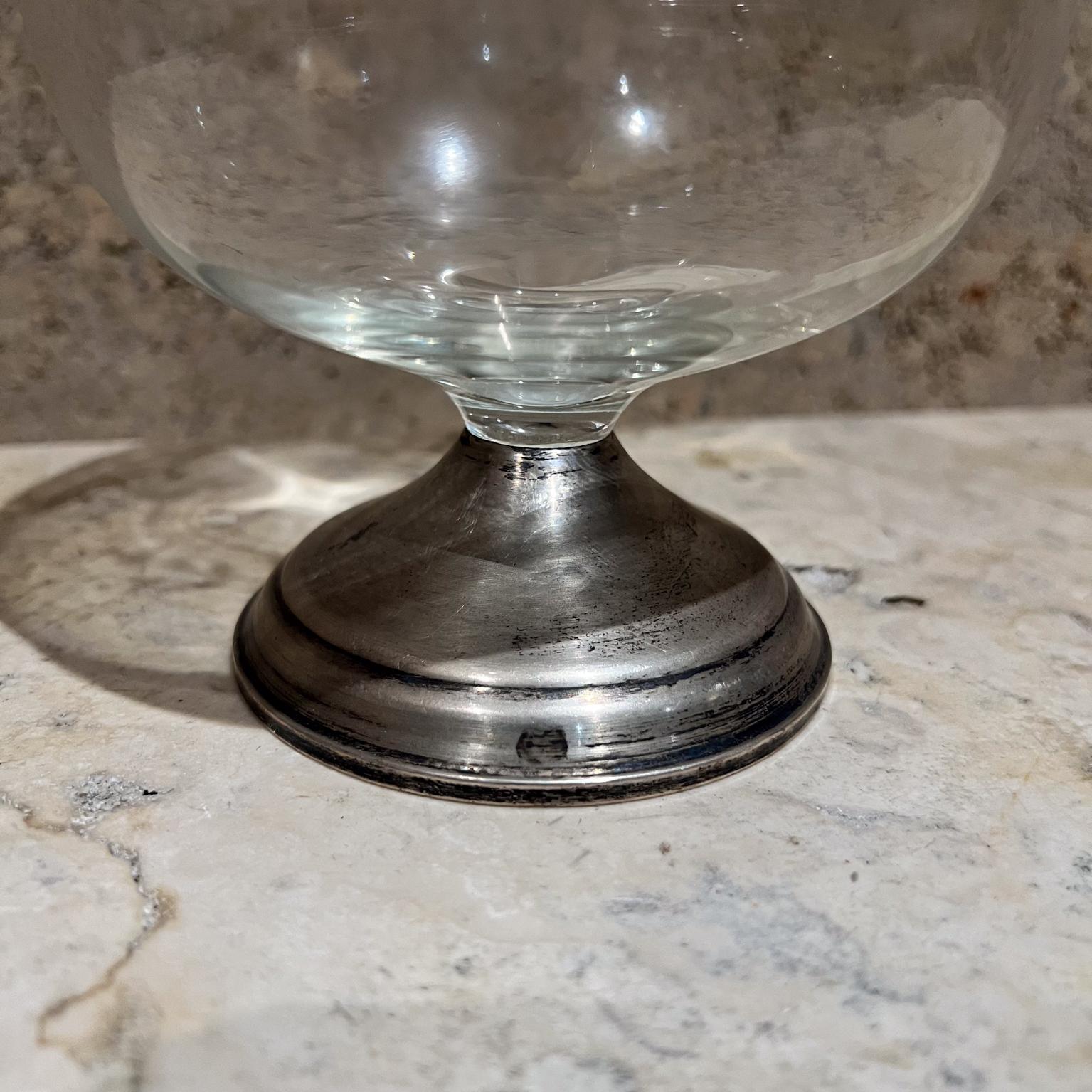 1950s Maurice Duchin Sterling Silver Covered Candy Dish NY 7