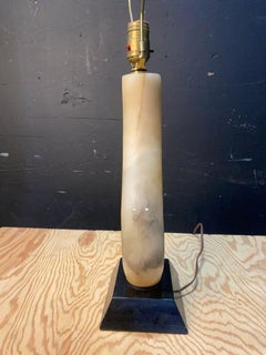 1950's Maurizio Tempestini Biomorphic Alabaster Table Lamp