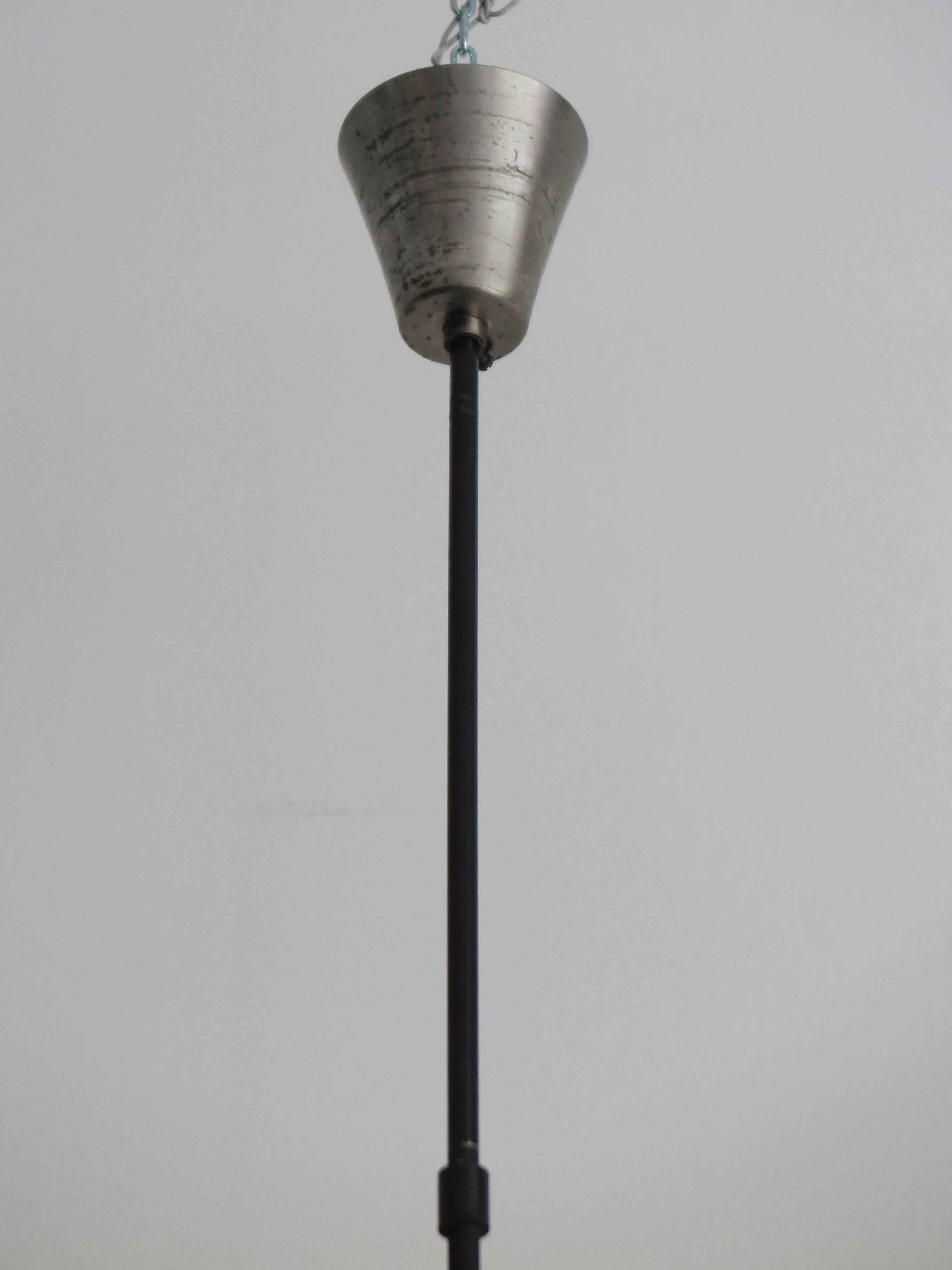 1950s Max Ingrand for Fontana Arte Mid-Century Modern Pendant Lamp Model, 1955 5