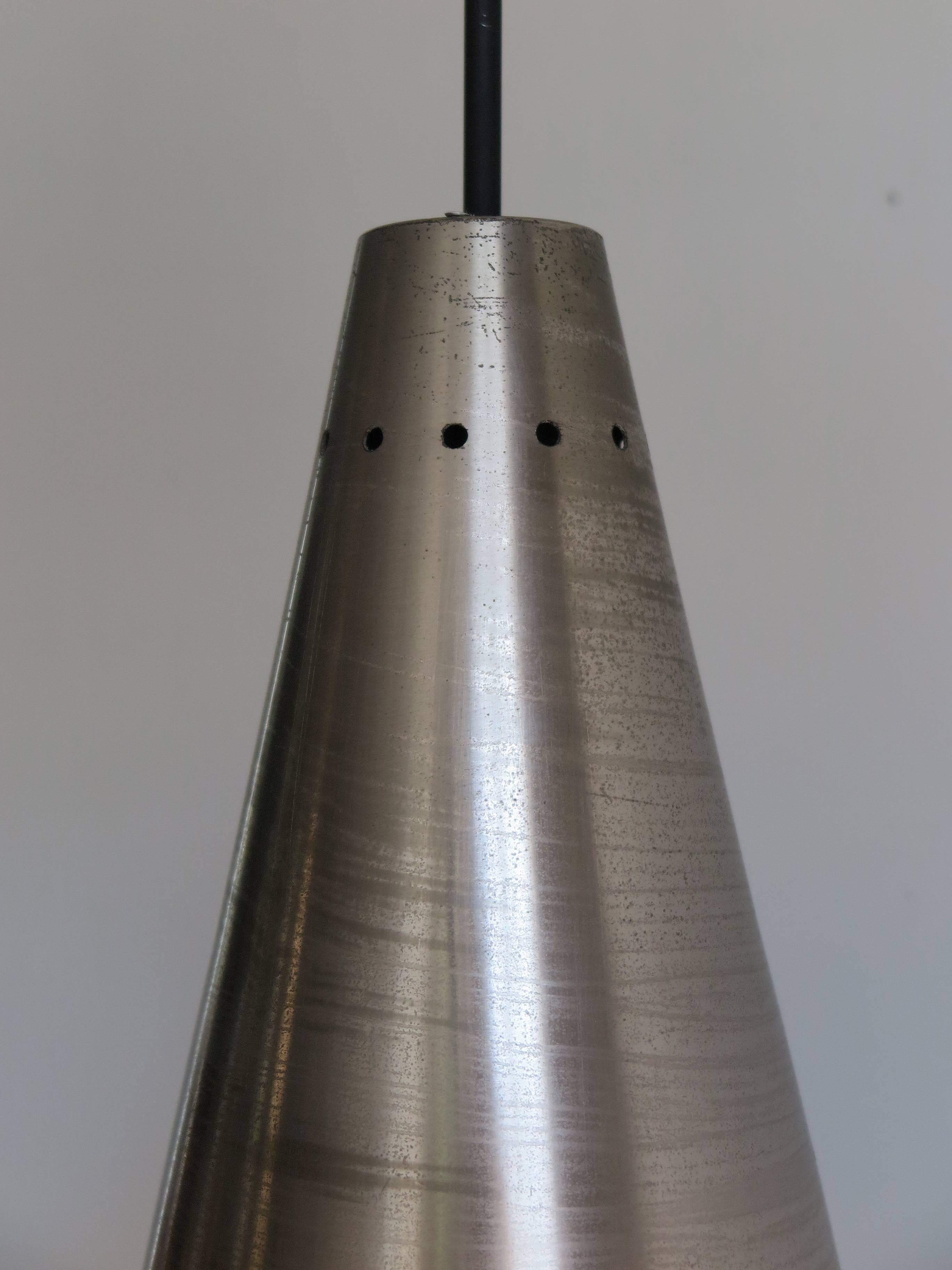 1950s Max Ingrand for Fontana Arte Mid-Century Modern Pendant Lamp Model, 1955 1