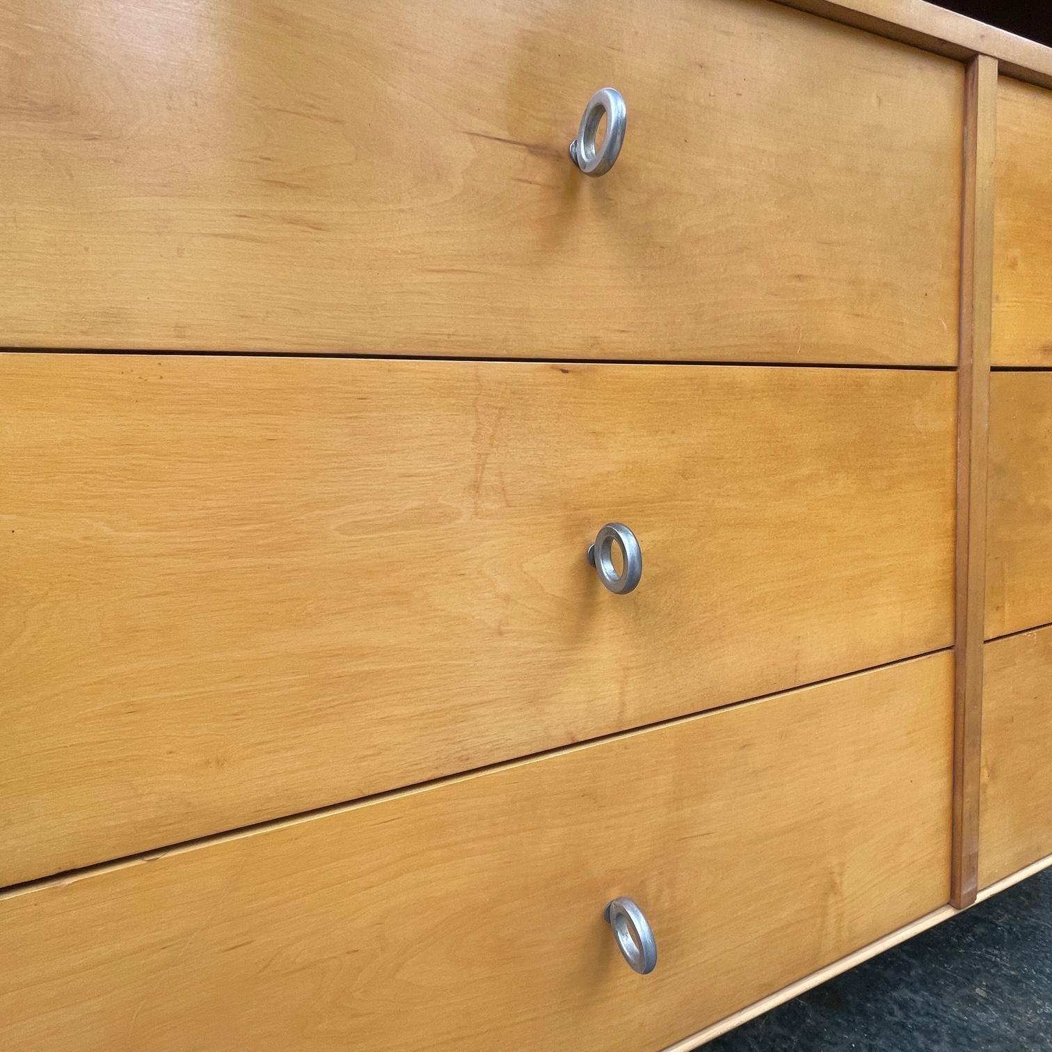 blonde furniture from the 1950s