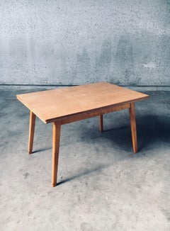 1950er MCM Dutch Design Ausziehbarer Esstisch von Cor Alons für Gouda Den Boer