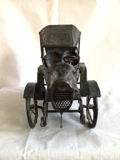 1950s Metal Car Sculpture