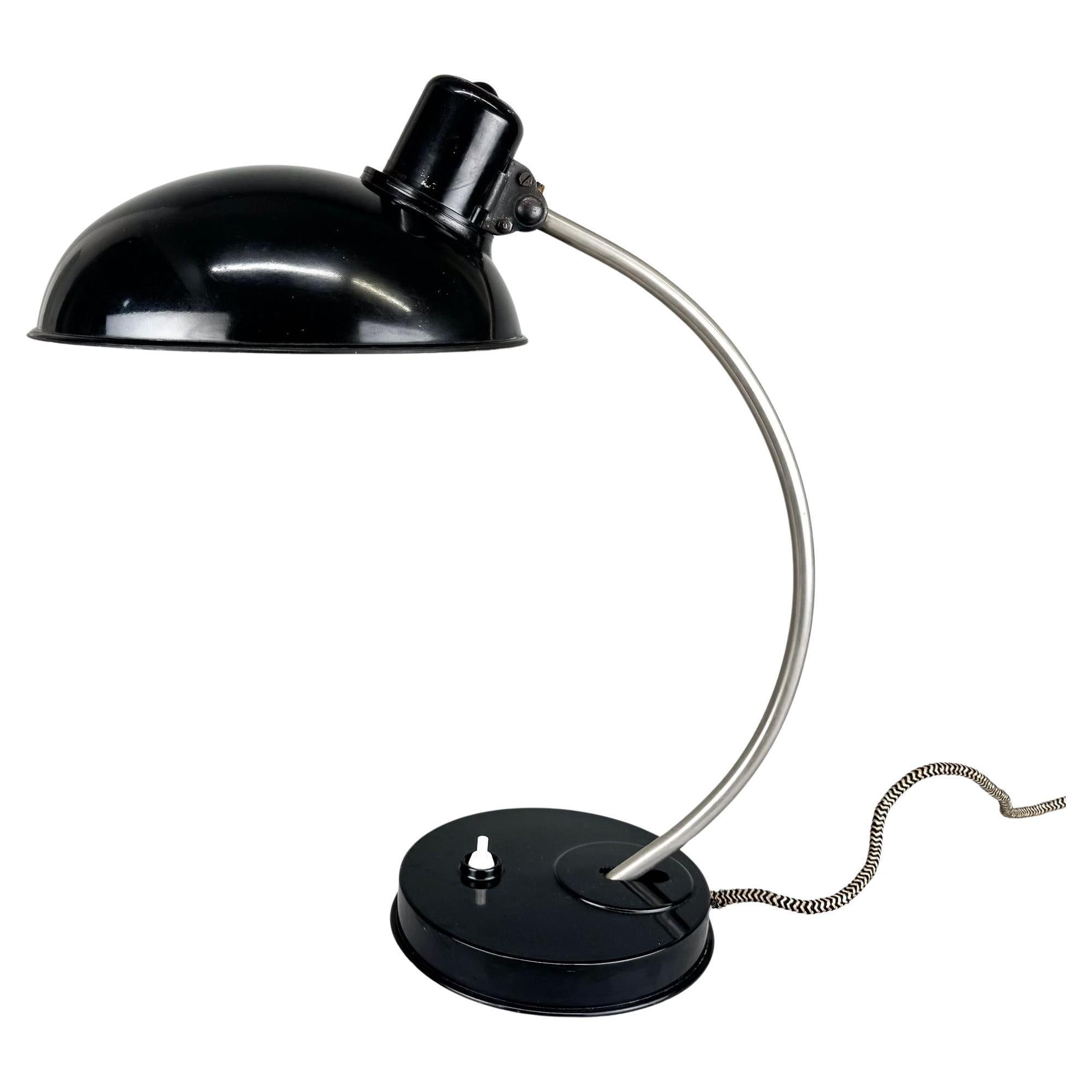 1950's Metal & Chrome Lamp by Helion, Germany, Labeled