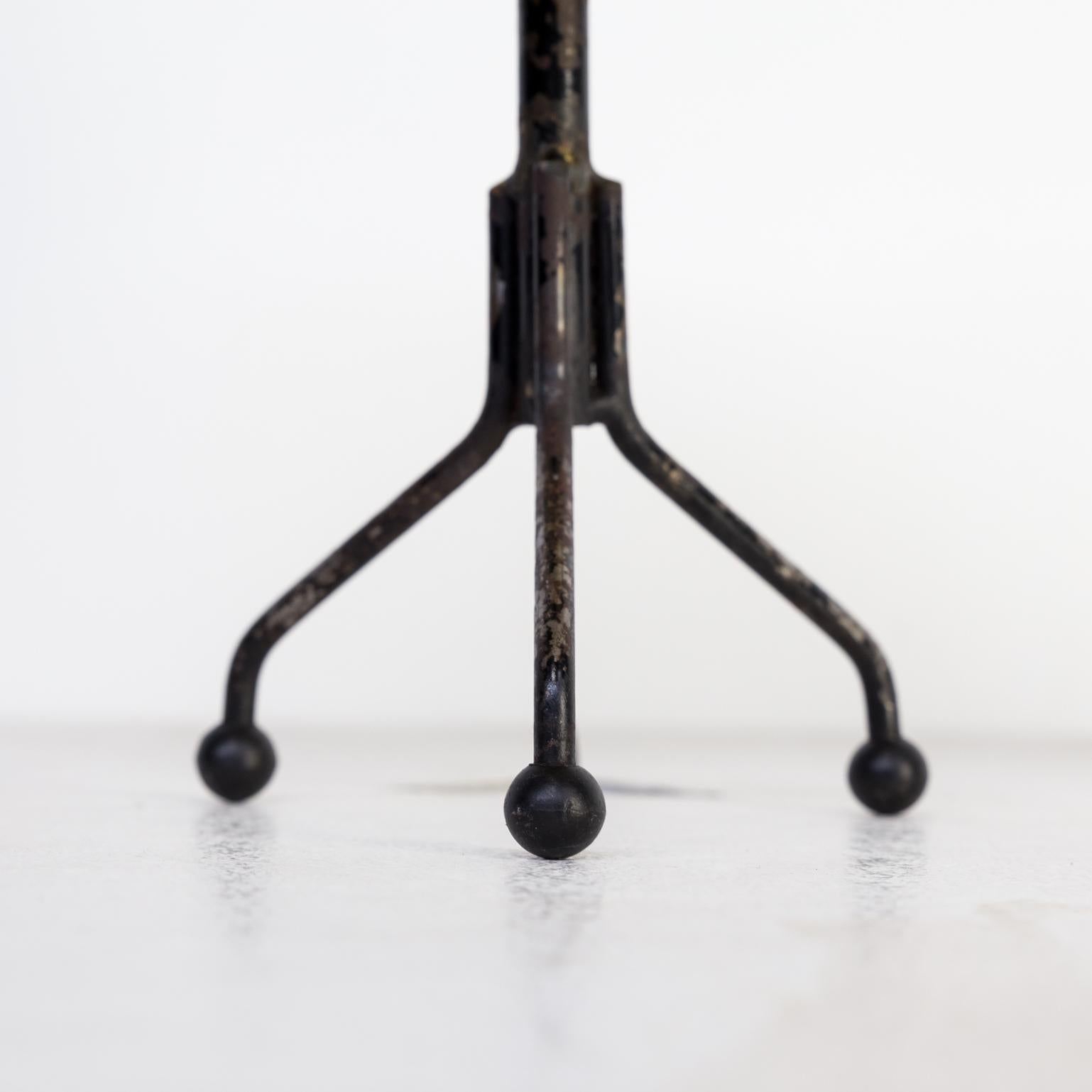 1950s Metal Desk Lamp Attributed to Jean Rispal For Sale 3