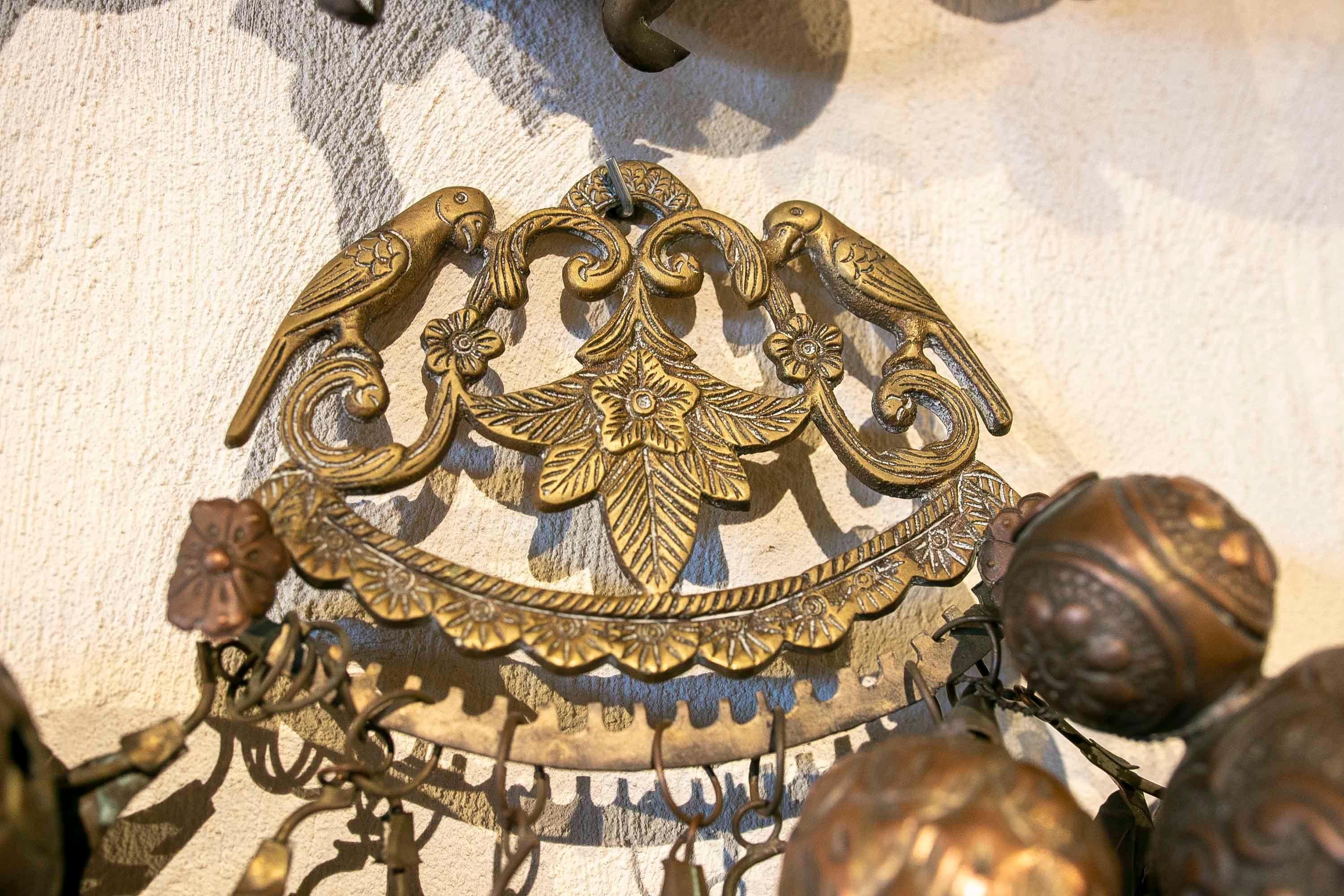 Sonagli metallici degli anni '50 per spaventare gli spiriti. Messico 2
