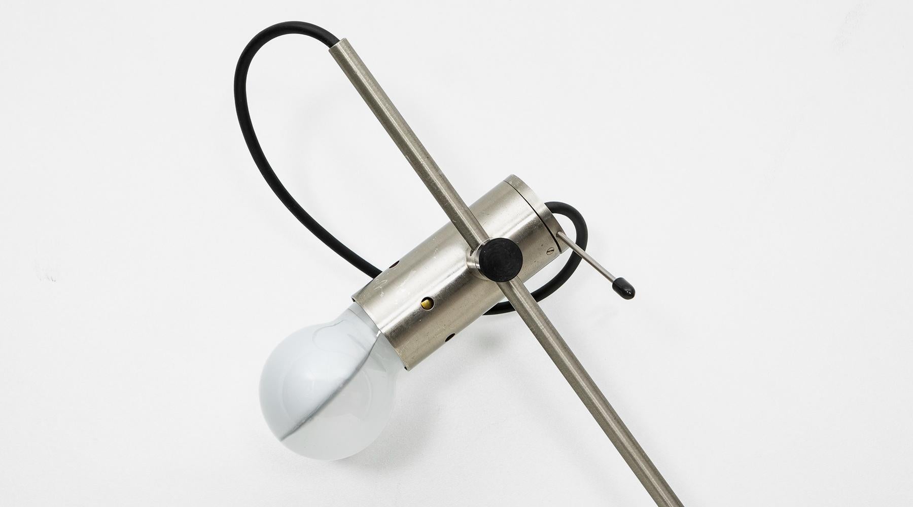 Mid-Century Modern 1950s Metal Wall Lamp by Tito Agnoli 'a'
