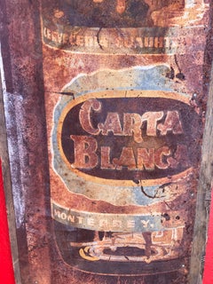 1950’s Mexican Carta Blanca Beer Sign