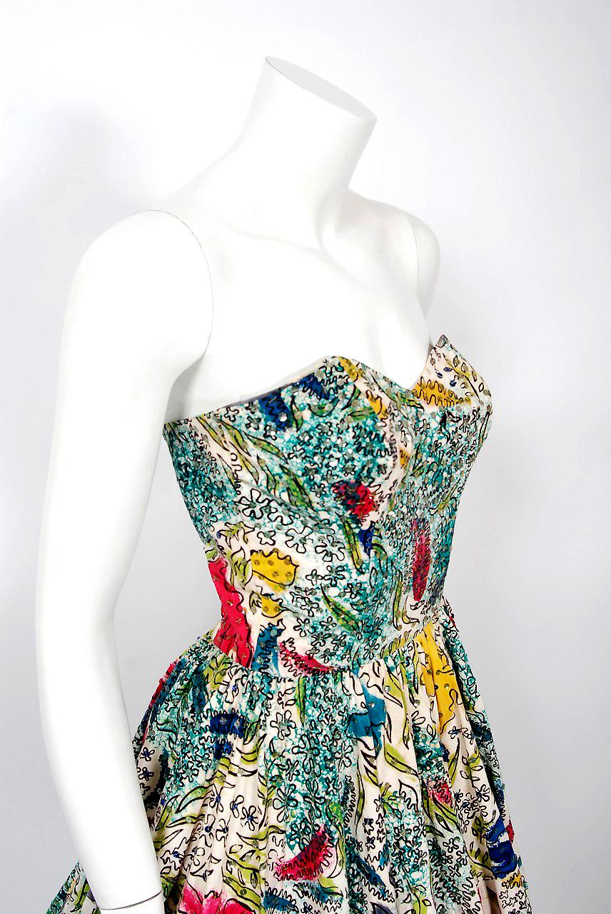 hand painted dresses