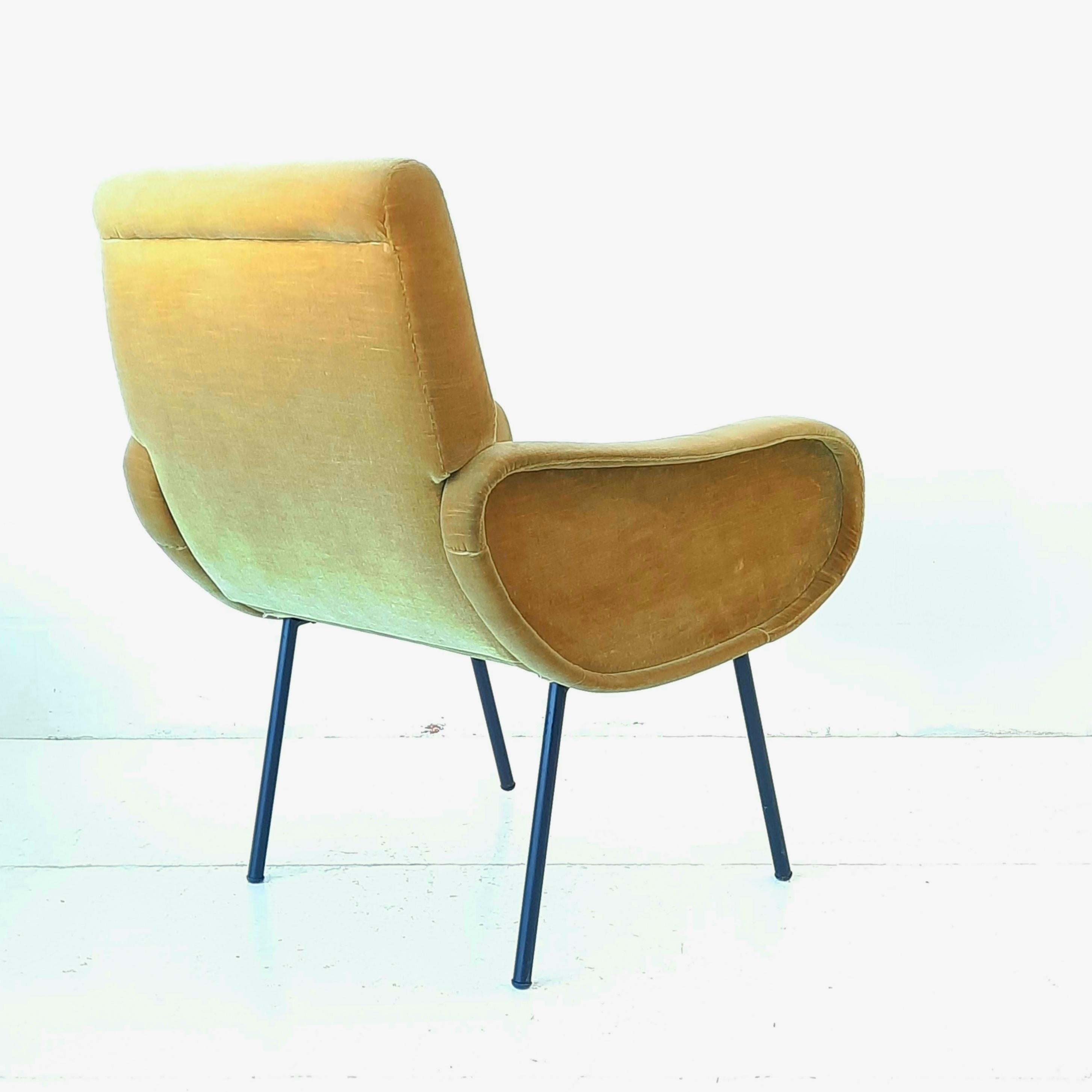 1950s Mid Century Baby Armchair by Marco Zanuso for Arflex For Sale 3