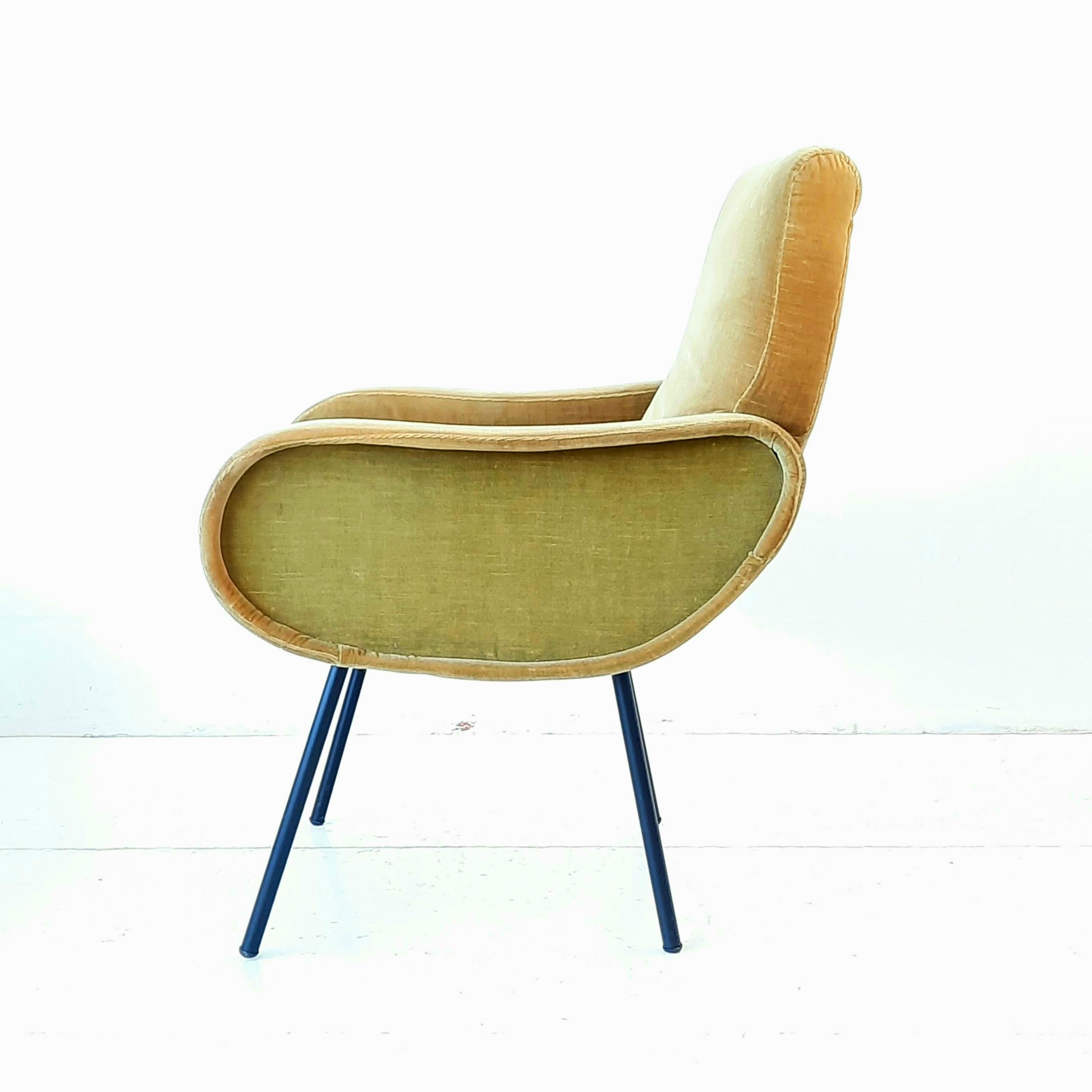 1950s Mid Century Baby Armchair by Marco Zanuso for Arflex In Good Condition For Sale In Gistel, BE