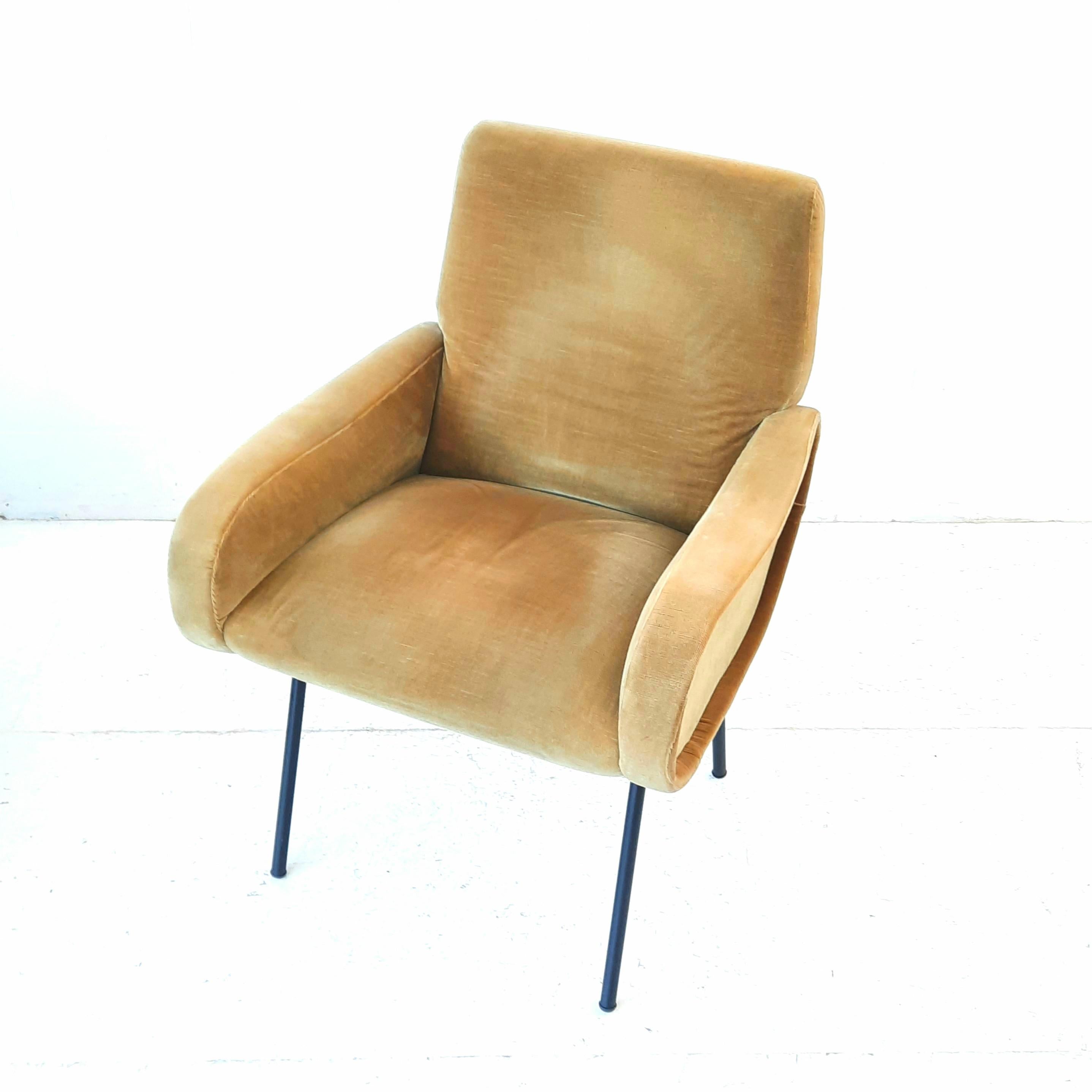 1950s Mid Century Baby Armchair by Marco Zanuso for Arflex For Sale 1