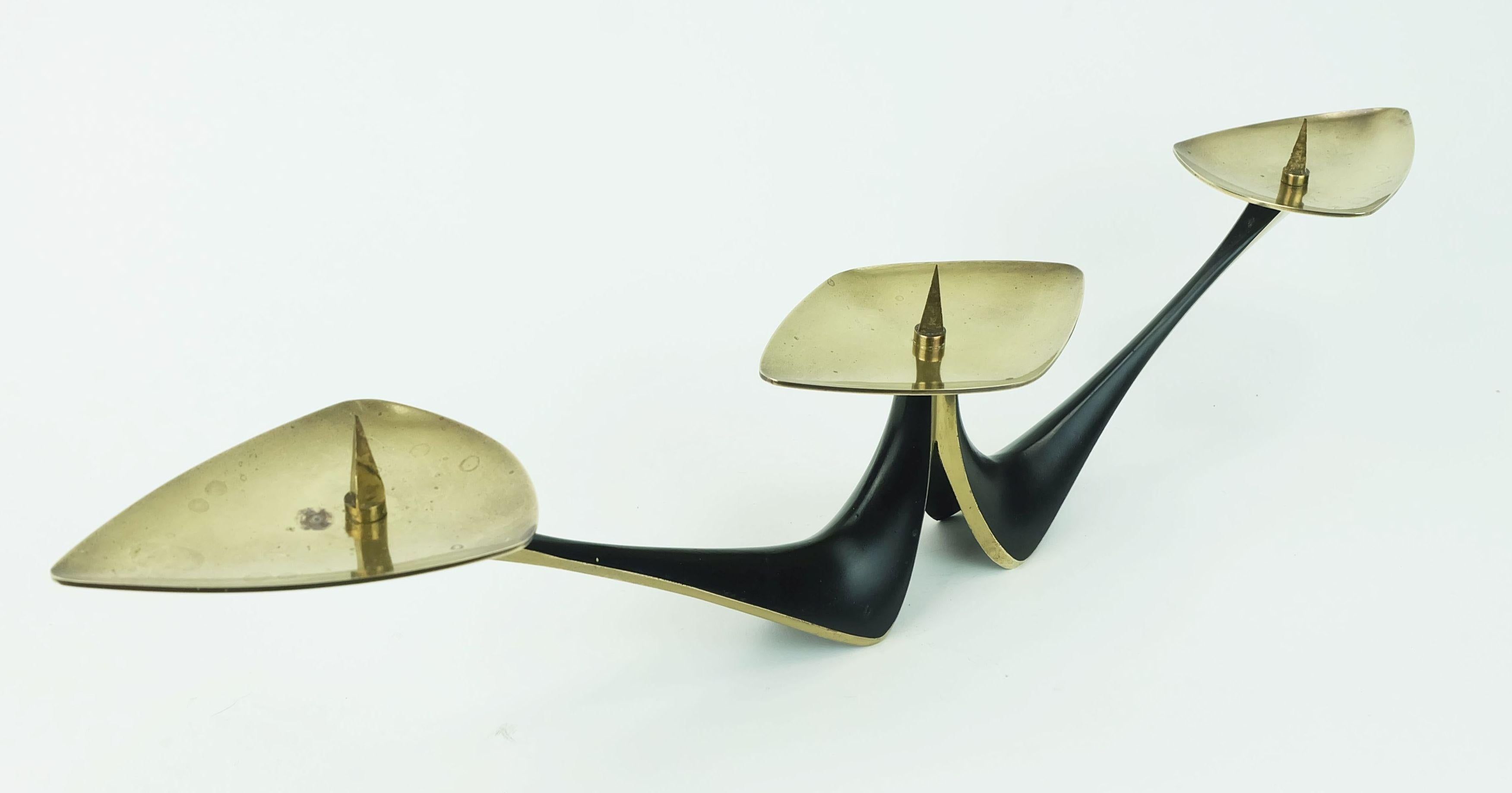 CANDELABRA 1950 metà secolo Klaus Ullrich Faber & Schumacher in vendita 5