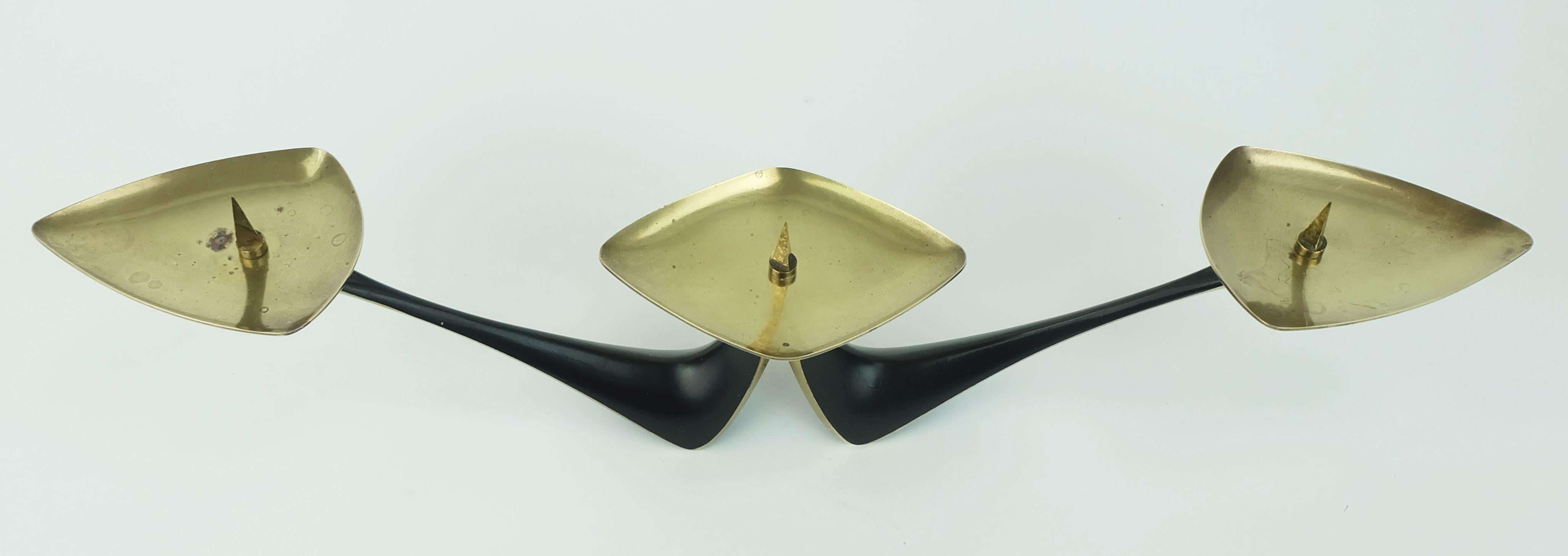 CANDELABRA 1950 metà secolo Klaus Ullrich Faber & Schumacher in vendita 3