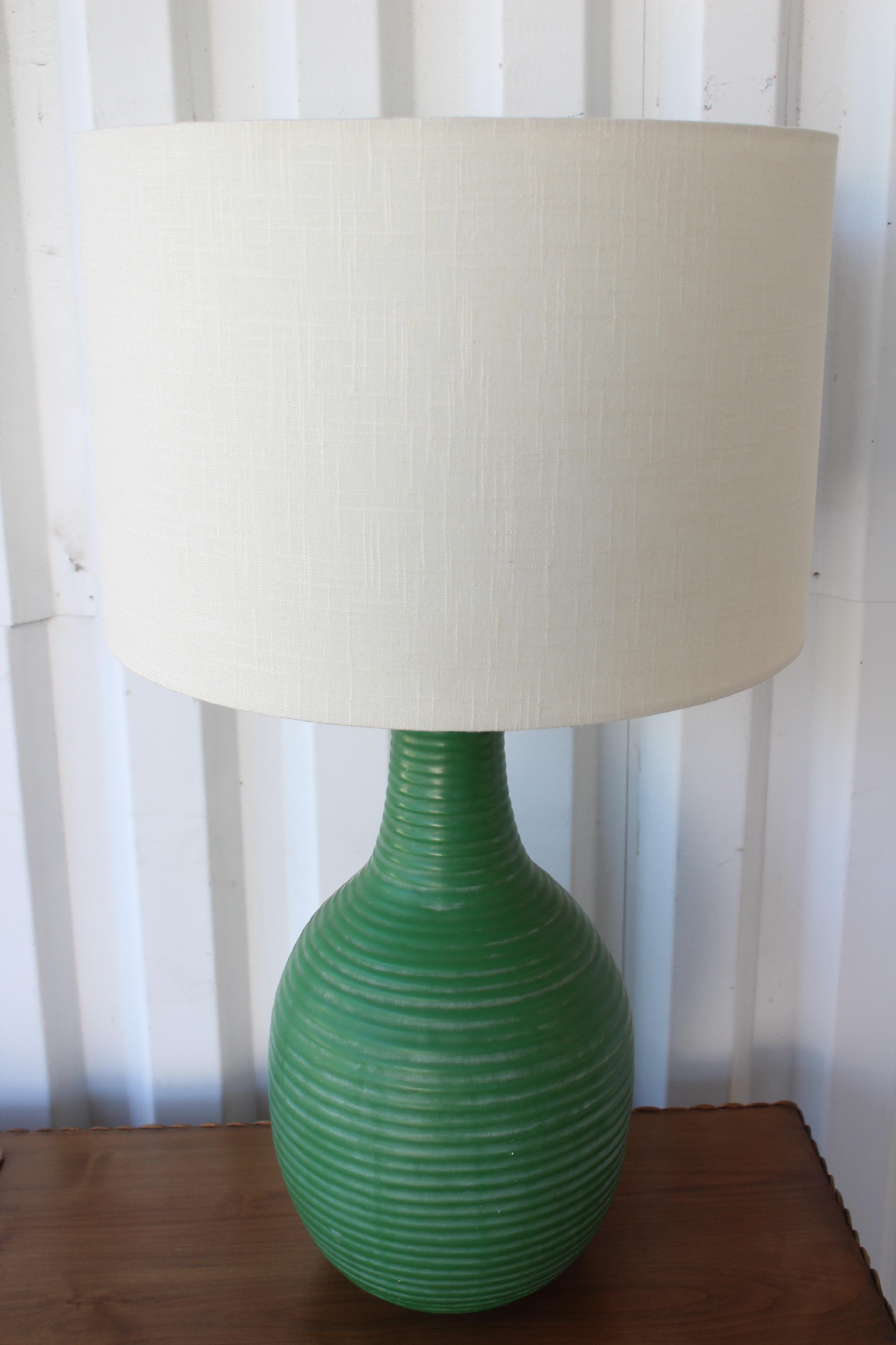 1950s Mid-Century Ceramic Lamp 2