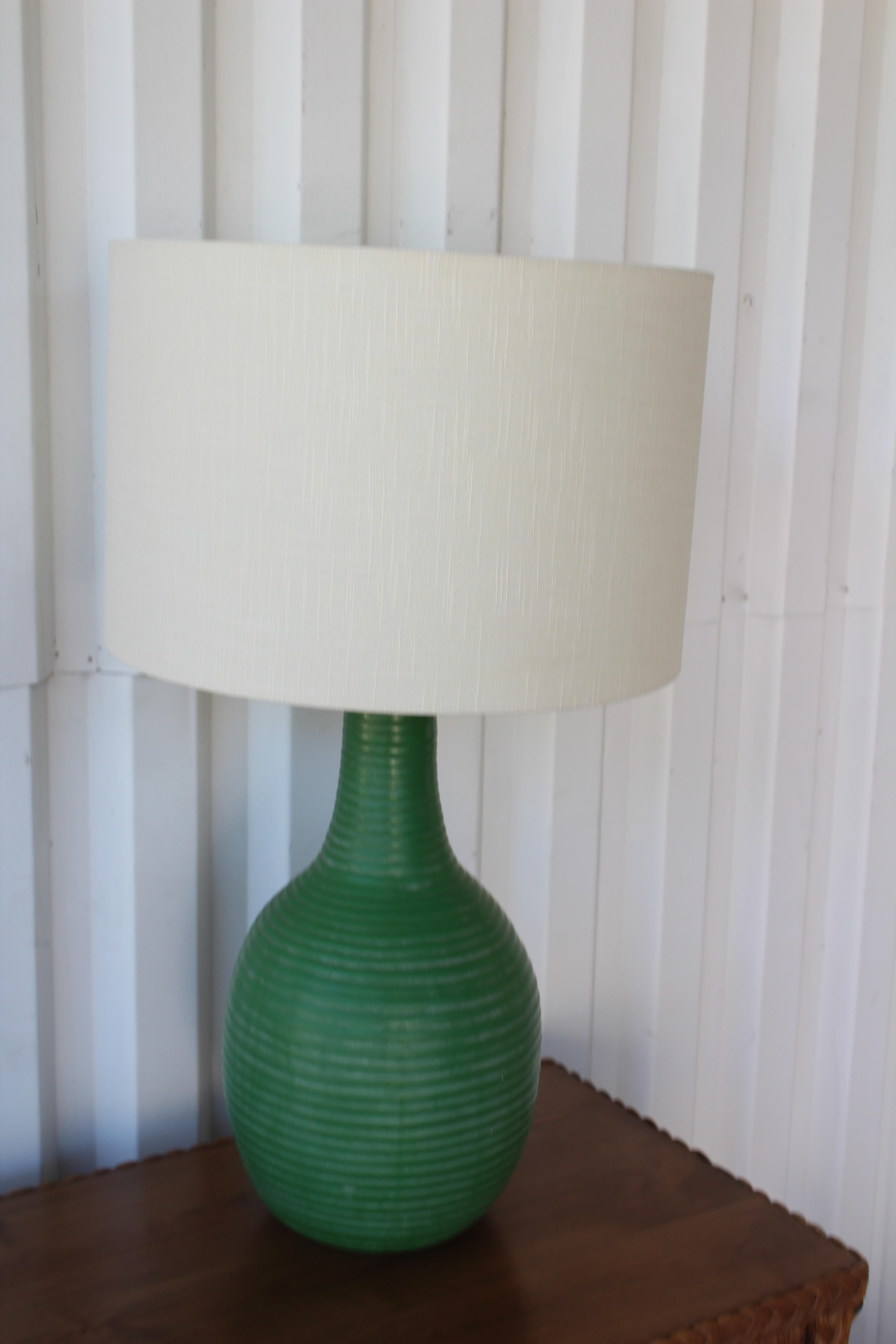 1950s Mid-Century Ceramic Lamp 3