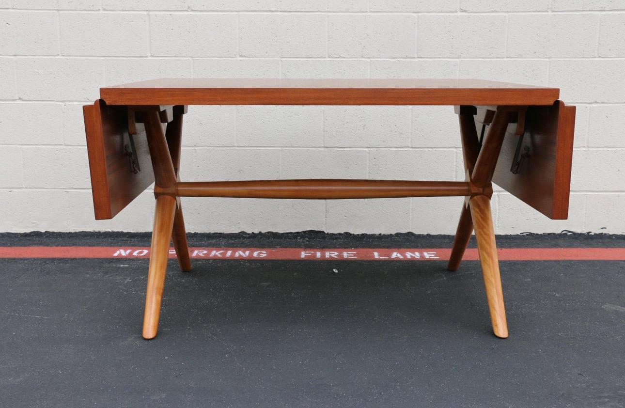 1950s Mid-Century Dining Set by t.h. Robsjohn-Gibbings for Widdicomb In Good Condition For Sale In North Hollywood, CA