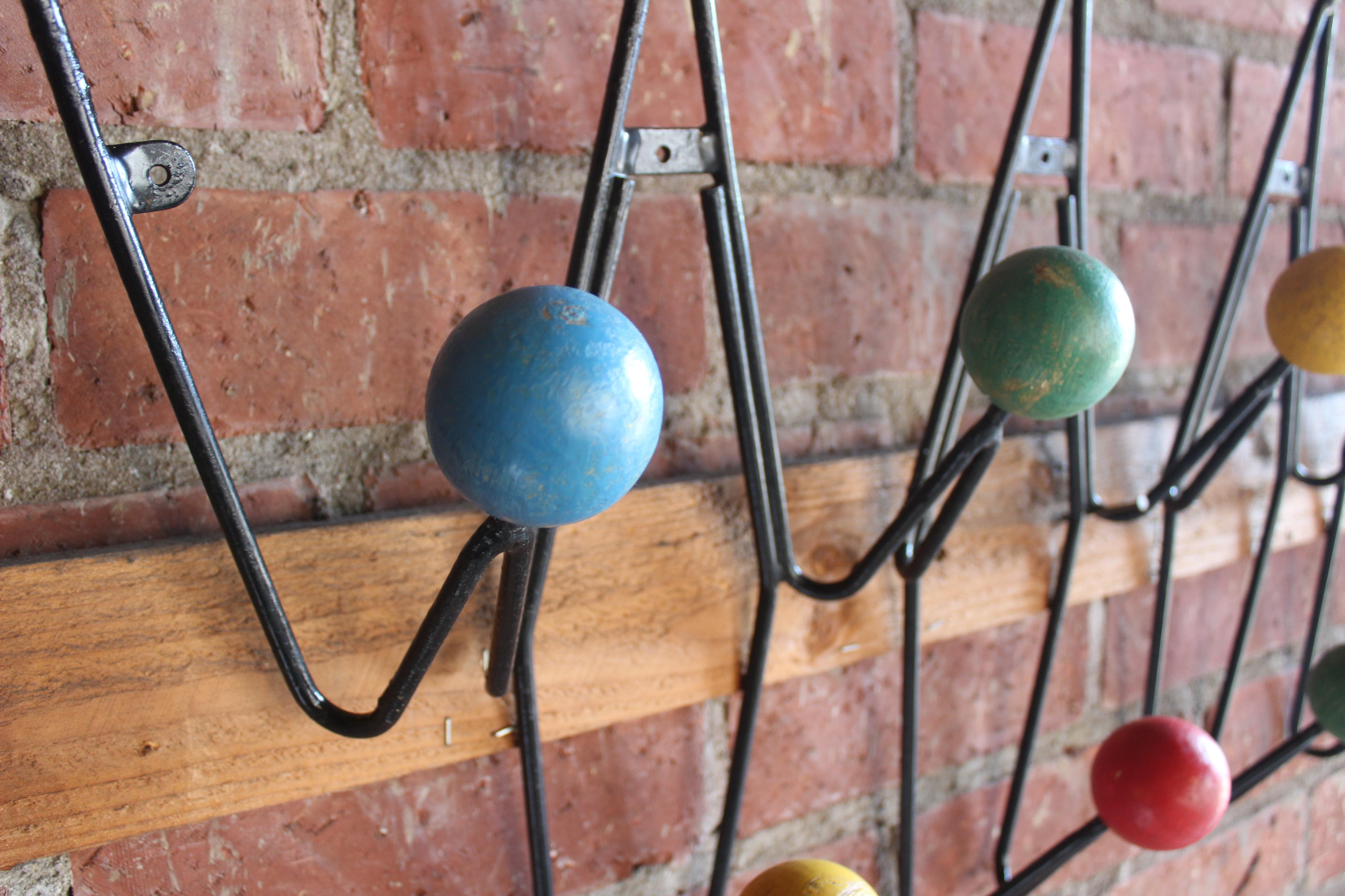 1950s Mid-Century French Modernist Coat Rack by Roger Feraud 8