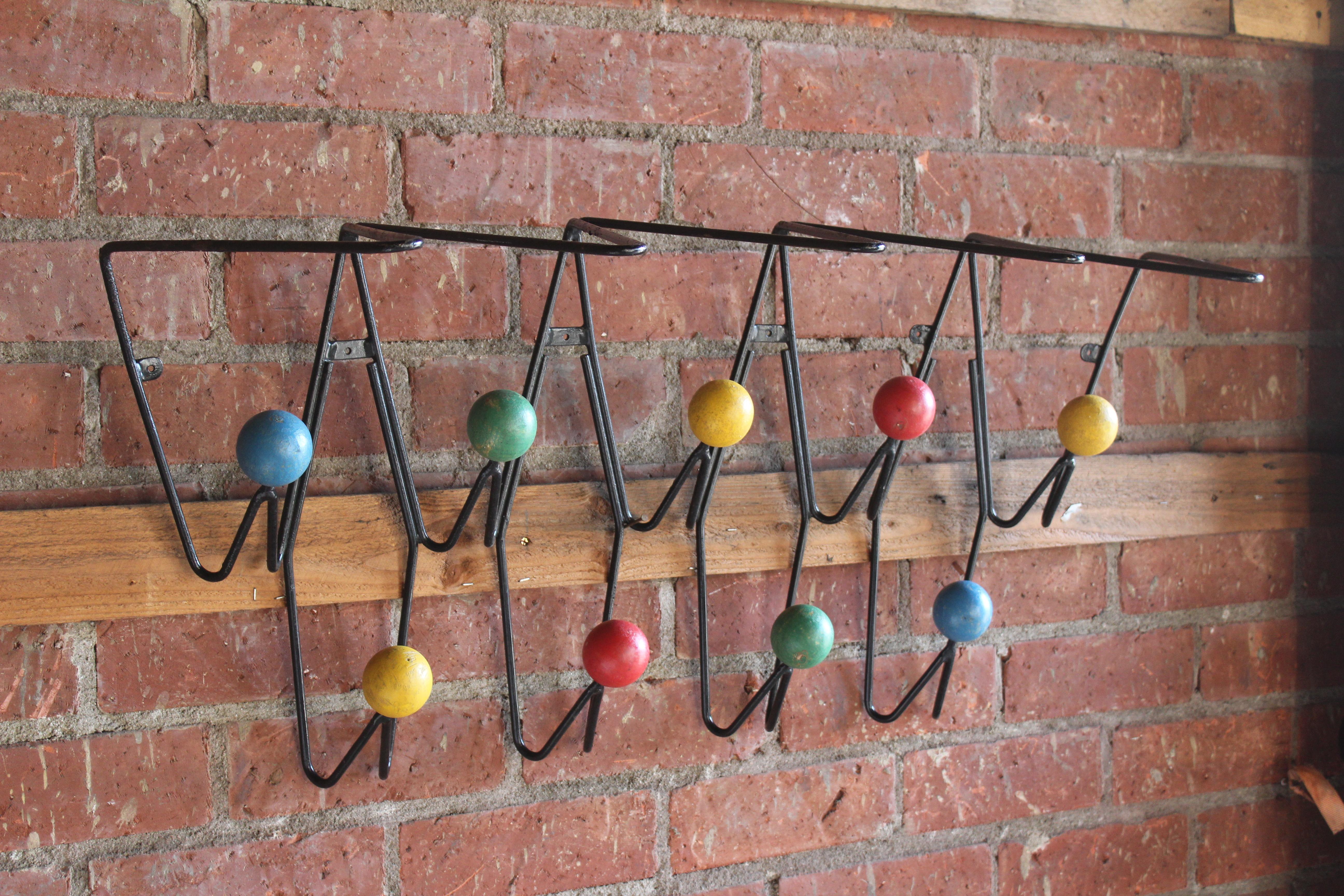 Mid-Century Modern 1950s Mid-Century French Modernist Coat Rack by Roger Feraud