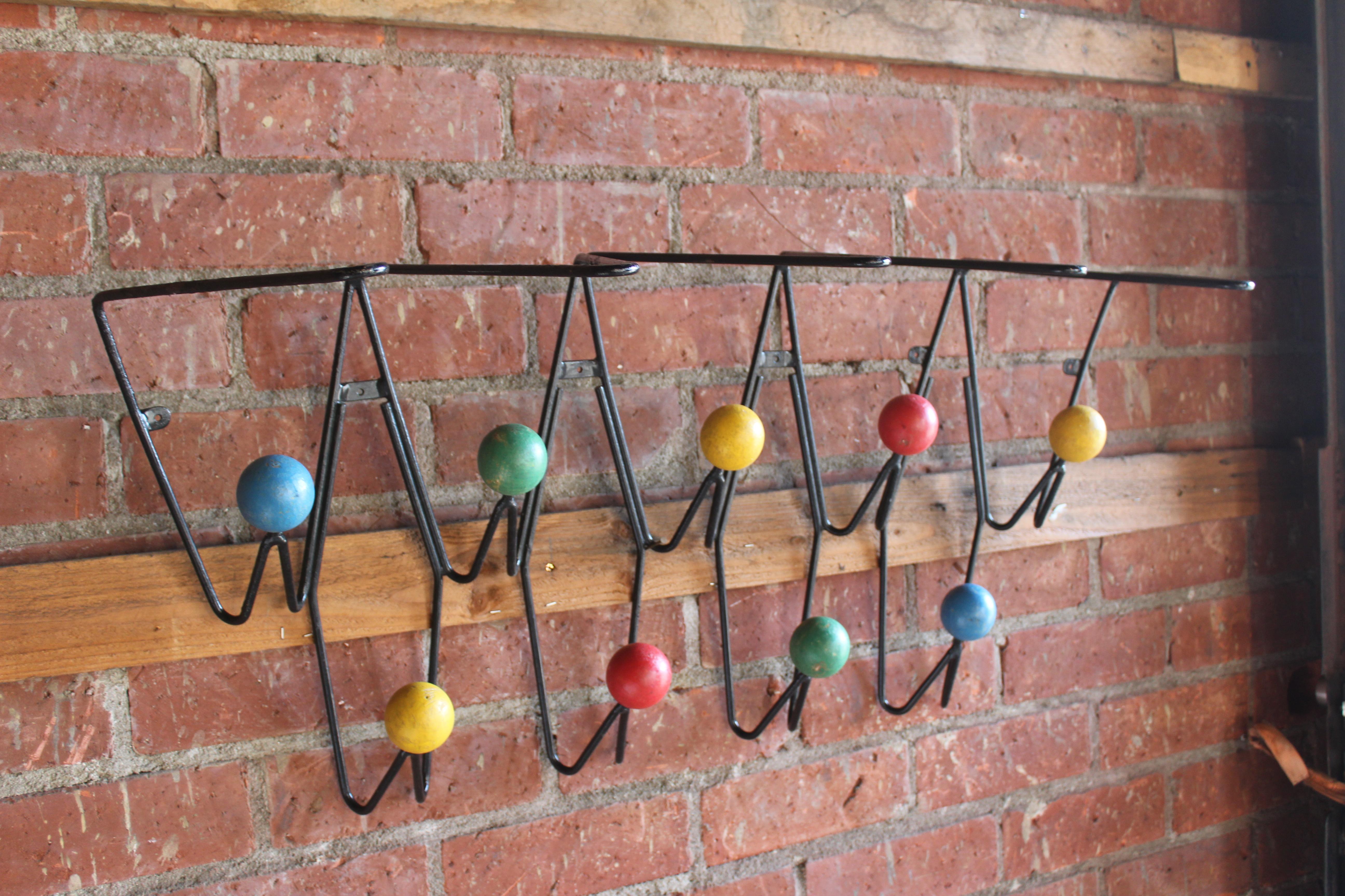 1950s Mid-Century French Modernist Coat Rack by Roger Feraud 3