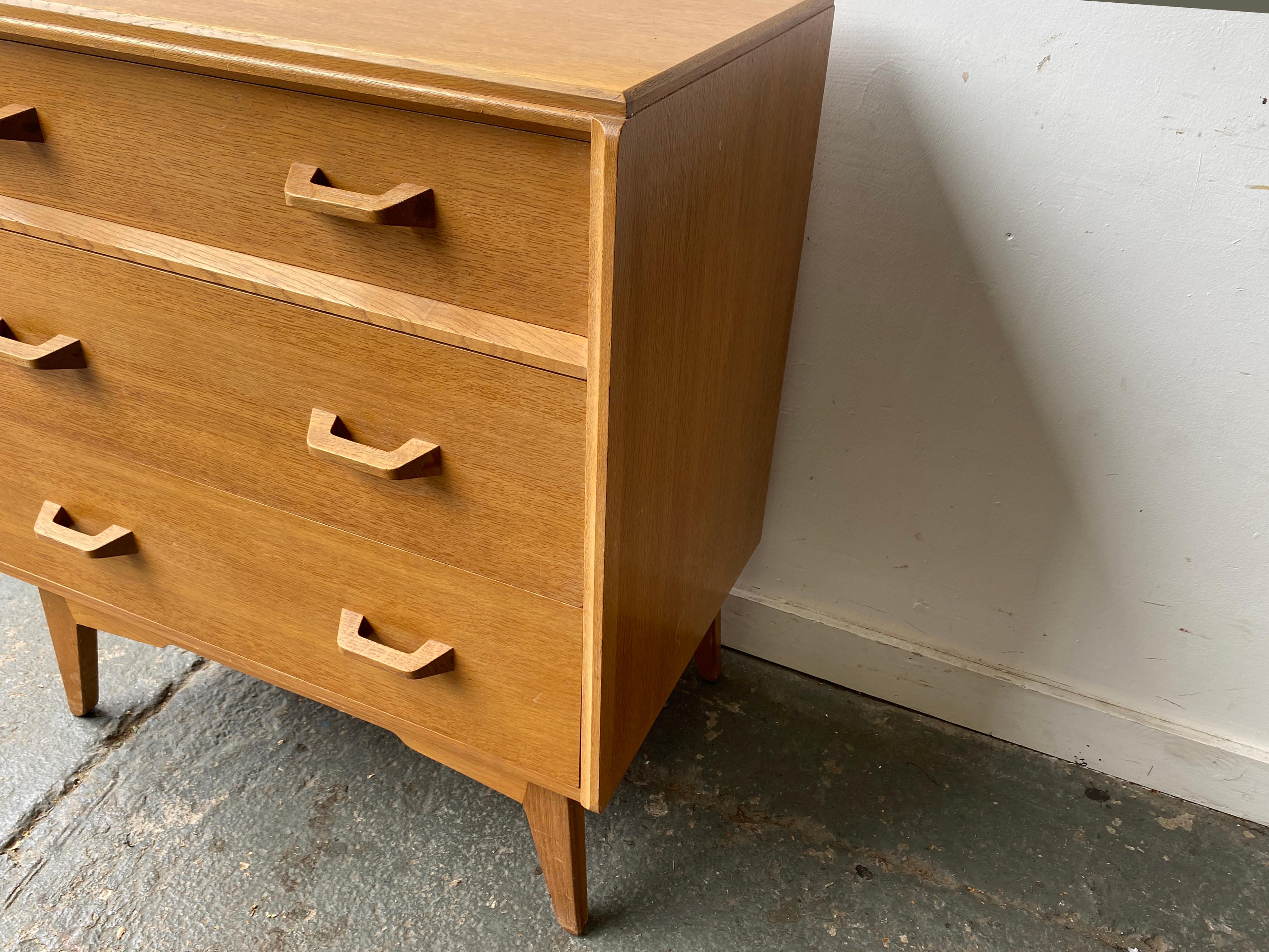 1950's Mid-Century G-Plan / E Gomme 'Brandon' Eiche Kommode Schubladen im Angebot 3