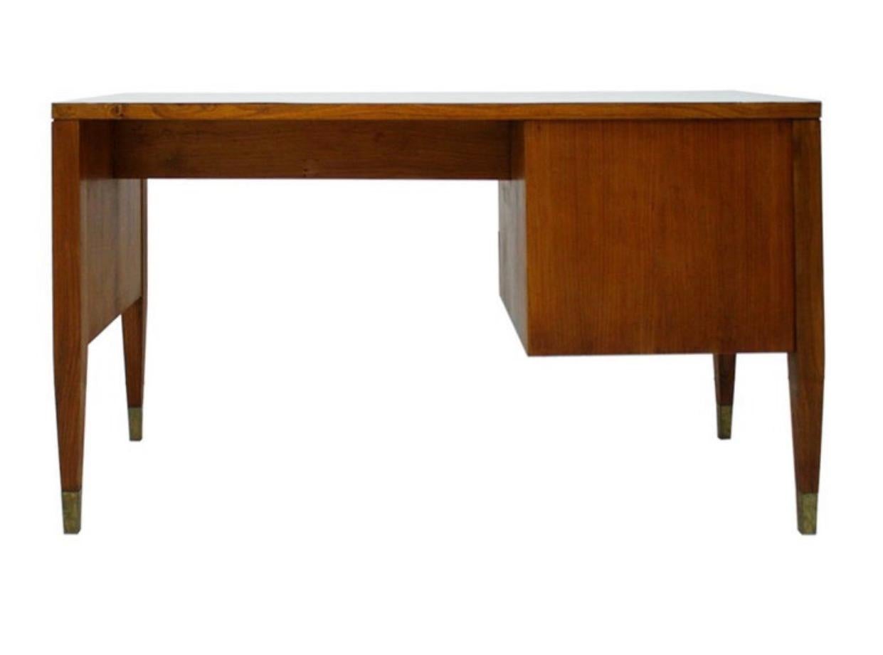 1950s Mid-Century Gio Ponti Three Drawers Desk 2