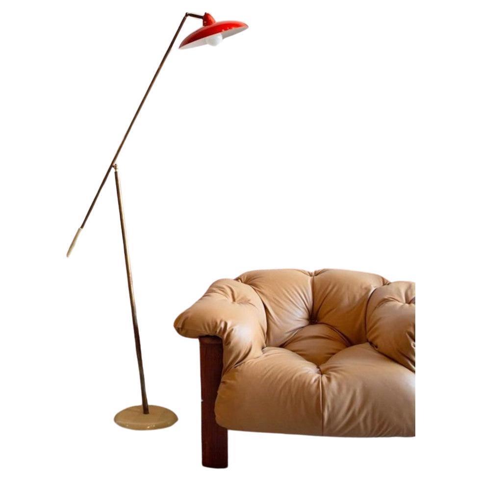 1950er Mid Century Italienische Stehlampe im Angebot