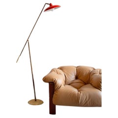 Used 1950s Mid Century Italian Floor Lamp