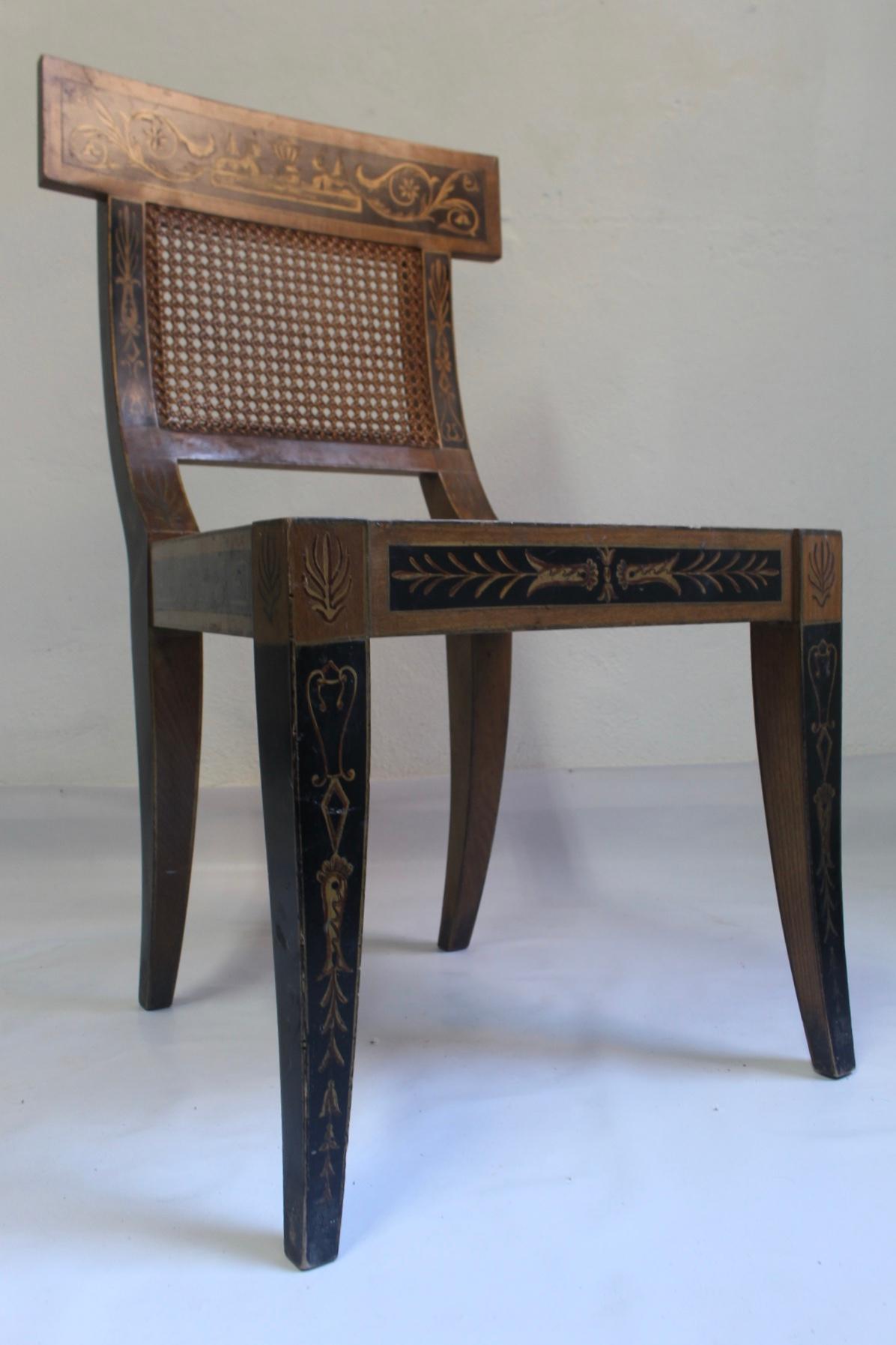 greek klismos chair