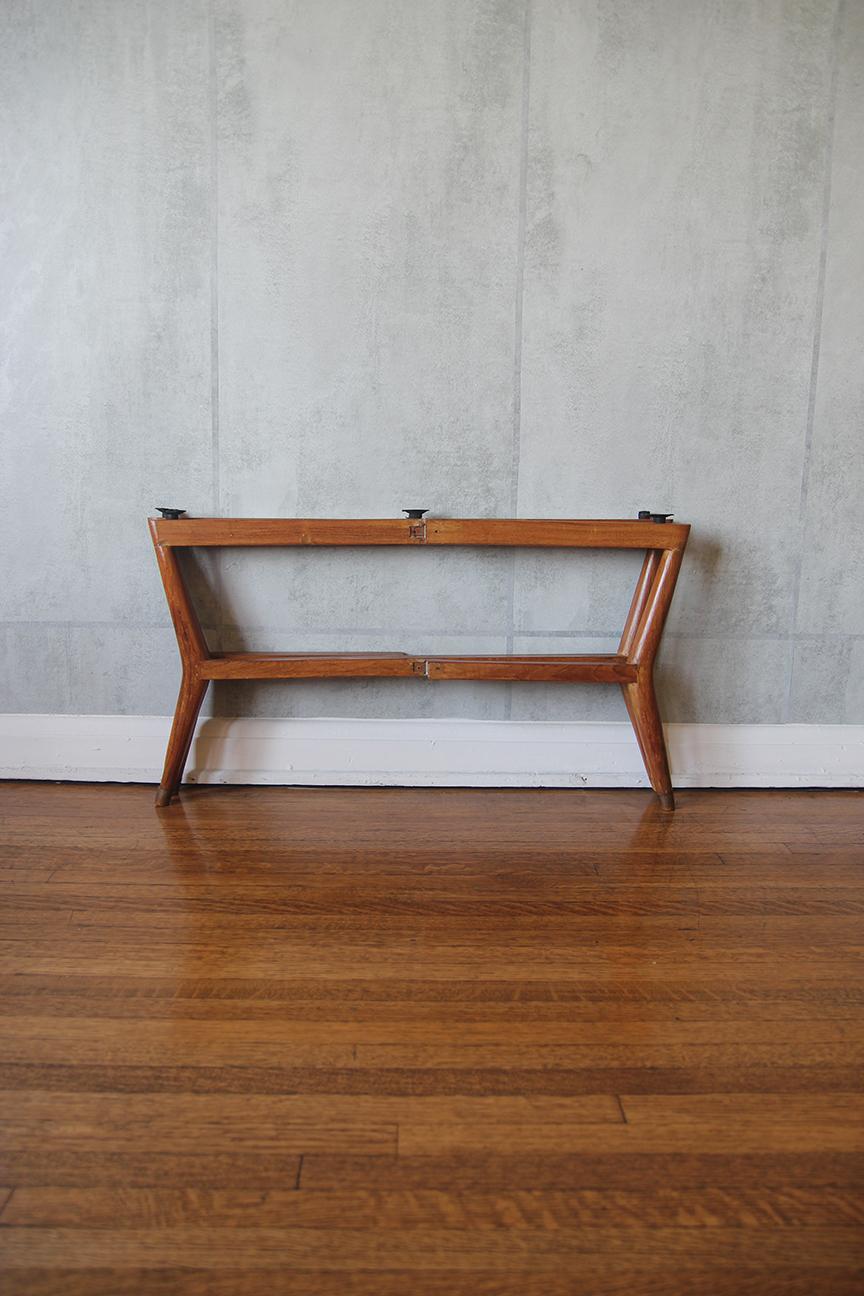 1950s Mid-Century Large Moroccan Tray Coffee Table For Sale 9