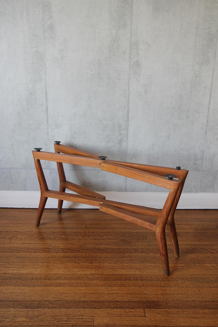 1950s Mid-Century Large Moroccan Tray Coffee Table For Sale 10
