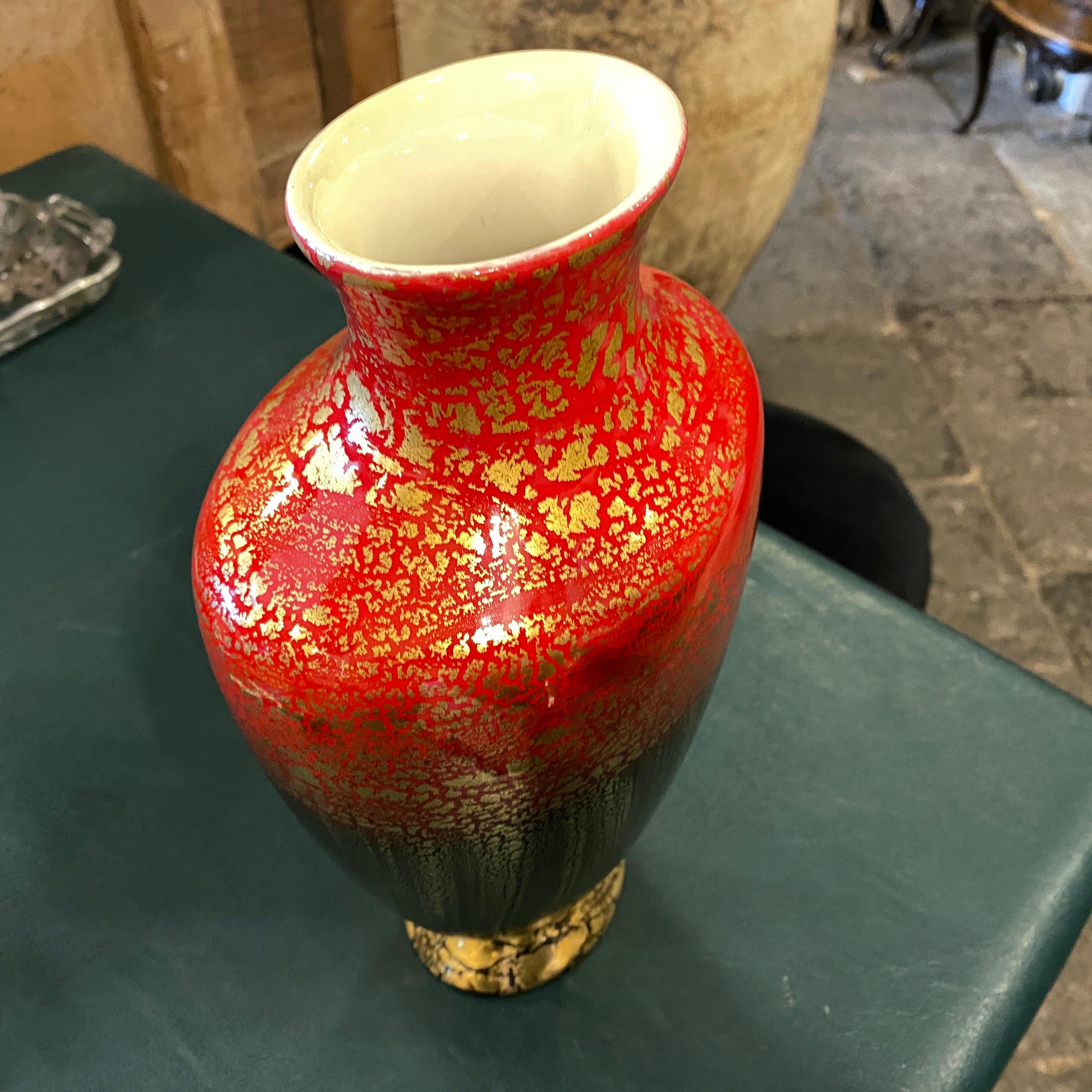 1950s Mid-Century Modern Animalier Ceramic Italian Vase by La Donatella 6