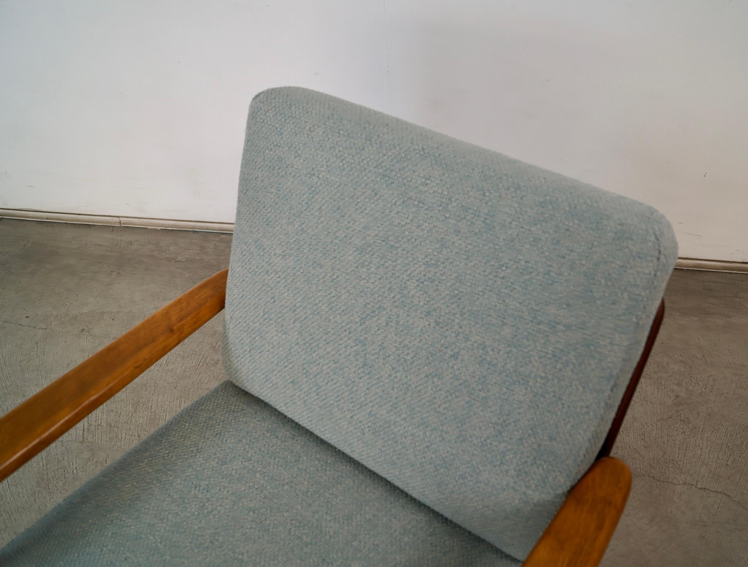 Sedia da salotto in metallo e legno Baumritter, stile metà del secolo scorso in vendita 7